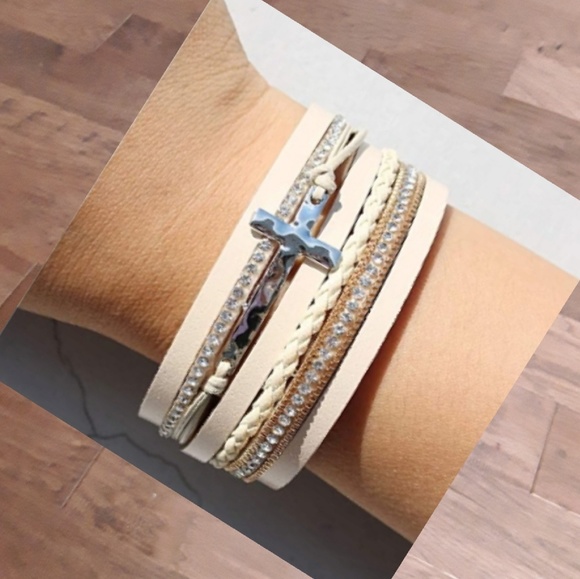 NEW Multi Blush Wrap Bracelet - Picture 8 of 8